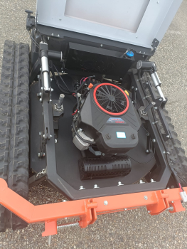 Raupenmäher PLM 90, Ferngesteuerter Mäher auch als Geräteträger mit Hybrid Antrieb